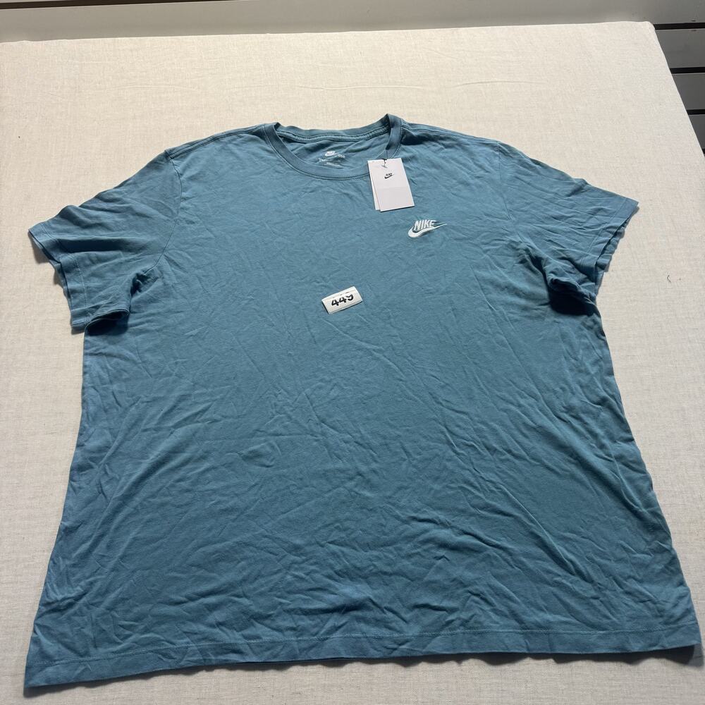 Nike The Nike Tee Men's Sz 3XL  Blue‎ Brand New